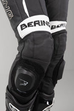 BERING 🇫🇷 ULTIMAT-R BLACK/WHITE/GREY ONE PIECE LEATHER RACE SUIT