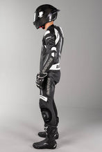 BERING 🇫🇷 ULTIMAT-R BLACK/WHITE/GREY ONE PIECE LEATHER RACE SUIT