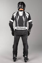 BERING 🇫🇷 ULTIMAT-R BLACK/WHITE/GREY ONE PIECE LEATHER RACE SUIT