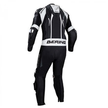 BERING 🇫🇷 ULTIMAT-R BLACK/WHITE/GREY ONE PIECE LEATHER RACE SUIT