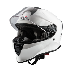 ELDORADO ESD E21 MOTORCYCLE HELMET GLOSS WHITE