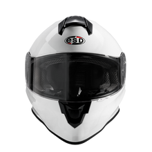 ELDORADO ESD E21 MOTORCYCLE HELMET GLOSS WHITE