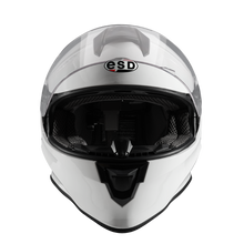 ELDORADO ESD E21 MOTORCYCLE HELMET GLOSS WHITE