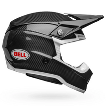 BELL MOTO-10 SPHERICAL GLOSS BLACK/WHITE MOTOCROSS HELMET