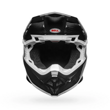 BELL MOTO-10 SPHERICAL GLOSS BLACK/WHITE MOTOCROSS HELMET