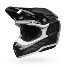 BELL MOTO-10 SPHERICAL GLOSS BLACK/WHITE MOTOCROSS HELMET