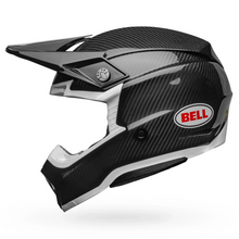 BELL MOTO-10 SPHERICAL GLOSS BLACK/WHITE MOTOCROSS HELMET