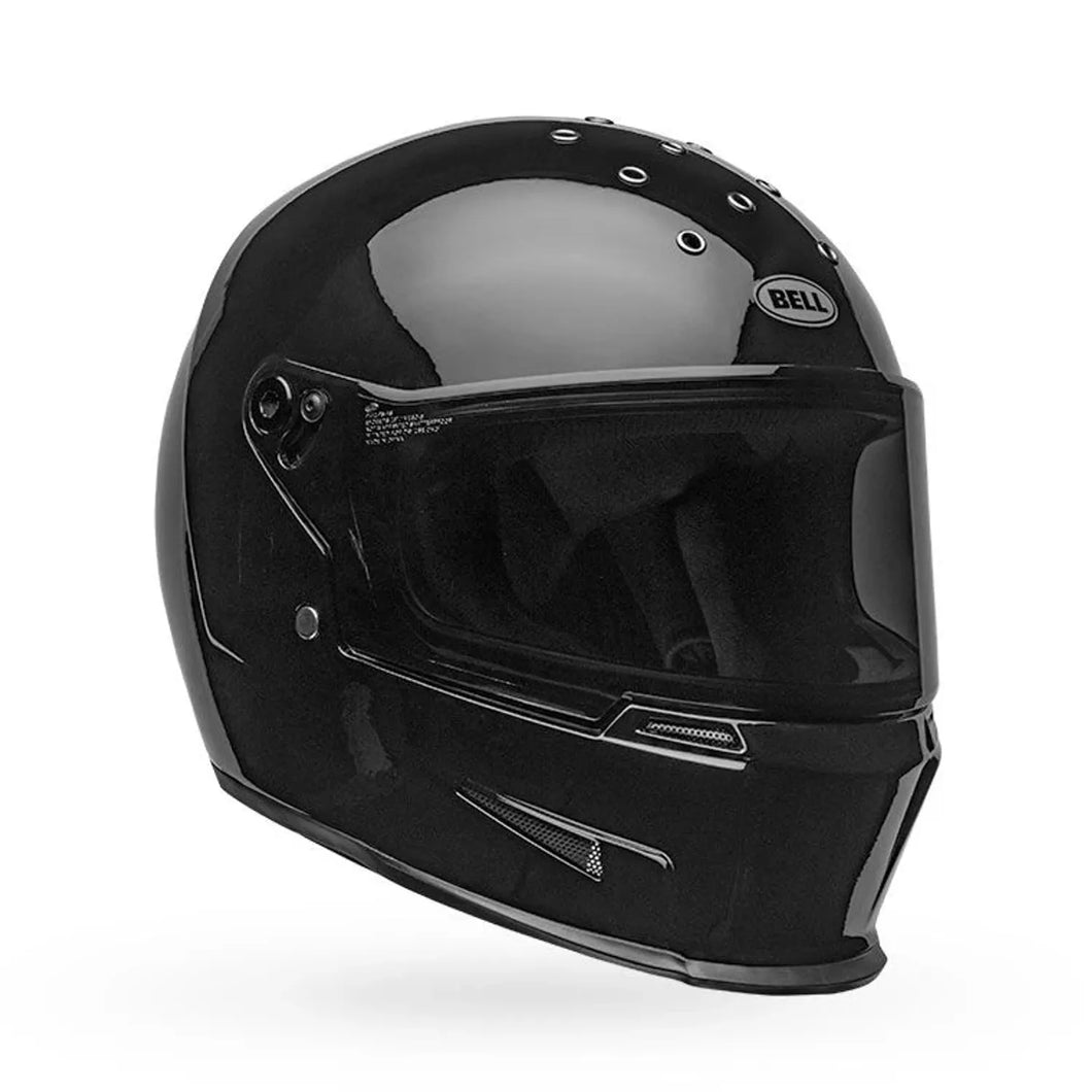 BELL ELIMINATOR GLOSS BLACK MOTORCYCLE HELMET