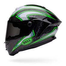 BELL RACE STAR DLX XENON BLACK/KRYPTONITE MOTORCYCLE HELMET