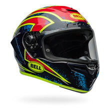 BELL RACE STAR DLX XENON BLUE/RETINA MOTORCYCLE HELMET