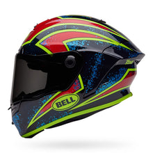 BELL RACE STAR DLX XENON BLUE/RETINA MOTORCYCLE HELMET