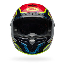 BELL RACE STAR DLX XENON BLUE/RETINA MOTORCYCLE HELMET