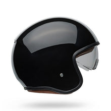BELL TX-501 RALLY BLACK/WHITE MOTORCYCLE HELMET