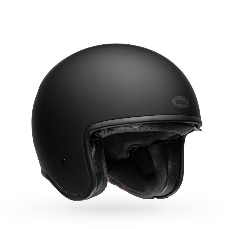 BELL TX-501 MATT BLACK MOTORCYCLE HELMET