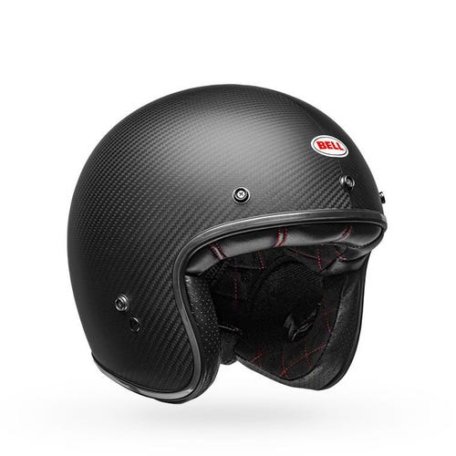 BELL CUSTOM 500 CARBON MOTORCYCLE HELMET
