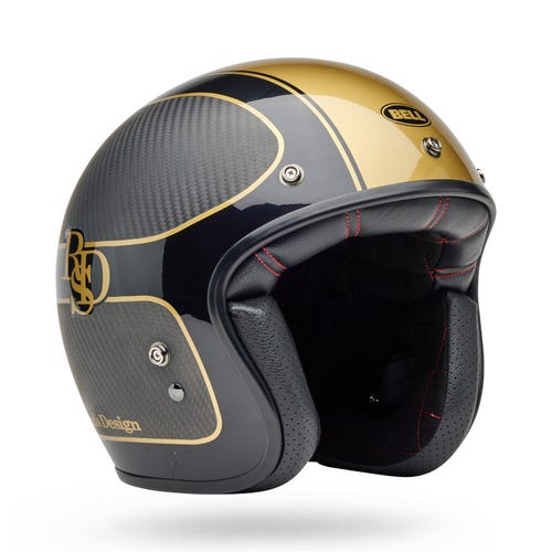 BELL CUSTOM 500 CARBON RSD PLR MOTORCYCLE HELMET