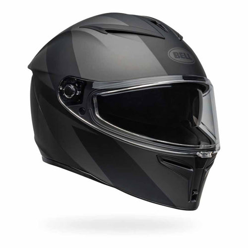 BELL LITHIUM SHEAR BLACK MOTORCYCLE HELMET