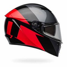 BELL LITHIUM SHEAR GREY/RED MOTORCYCLE HELMET