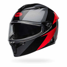 BELL LITHIUM SHEAR GREY/RED MOTORCYCLE HELMET