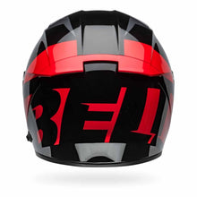 BELL LITHIUM SHEAR GREY/RED MOTORCYCLE HELMET
