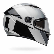 BELL LITHIUM SHEAR BLACK/WHITE MOTORCYCLE HELMET