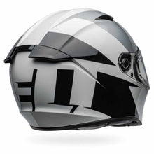BELL LITHIUM SHEAR BLACK/WHITE MOTORCYCLE HELMET