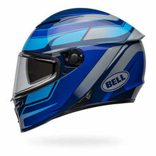 BELL LITHIUM MIPS PODIUM BLUE MOTORCYCLE HELMET