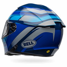 BELL LITHIUM MIPS PODIUM BLUE MOTORCYCLE HELMET