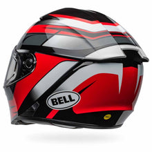 BELL LITHIUM MIPS PODIUM BLACK/RED MOTORCYCLE HELMET