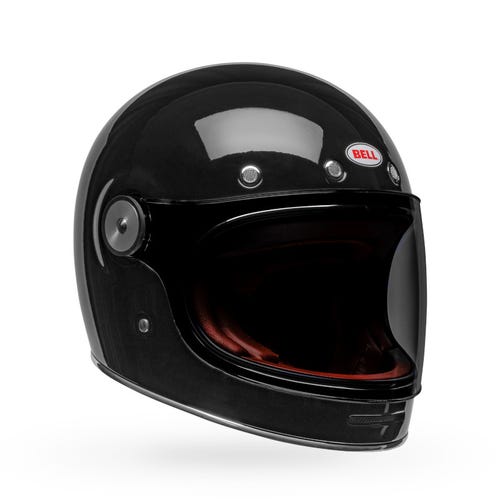 BELL BULLITT GT GLOSS BLACK MOTORCYCLE HELMET