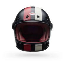 BELL BULLITT GT COMMAND MATT BLACK/WHITE MOTORCYCLE HELMET