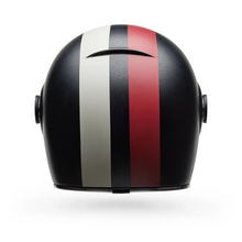 BELL BULLITT GT COMMAND MATT BLACK/WHITE MOTORCYCLE HELMET