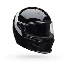 BELL ELIMINATOR MENACE BLACK/WHITE MOTORCYCLE HELMET