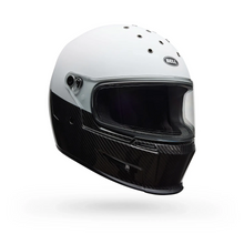 BELL ELIMINATOR CARBON DIVERGE WHITE/BLACK MOTORCYCLE HELMET