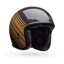 BELL CUSTOM 500 EDGE GLOSS BROWN/GOLD MOTORCYCLE HELMET