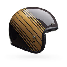 BELL CUSTOM 500 BLACK/GOLD MOTORCYCLE HELMET