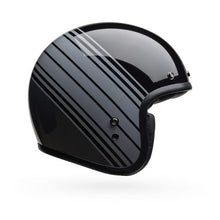 BELL CUSTOM 500 BLACK/GREY MOTORCYCLE HELMET