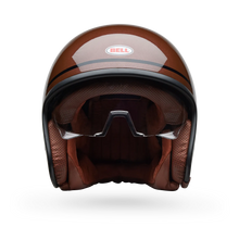 BELL TX-501 CLASSIC GLOSS ROOTBEER MOTORCYCLE HELMET