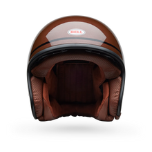 BELL TX-501 CLASSIC GLOSS ROOTBEER MOTORCYCLE HELMET