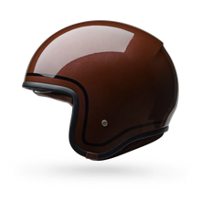 BELL TX-501 CLASSIC GLOSS ROOTBEER MOTORCYCLE HELMET