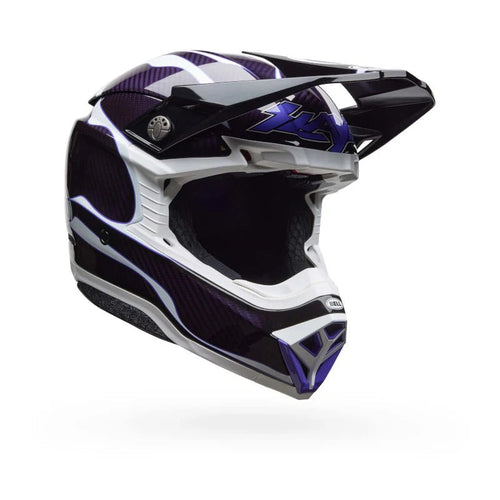 BELL MOTO-10 SPHERICAL SLAYCO LIMITED EDITION GLOSS BLACK/WHITE MOTOCROSS HELMET