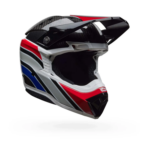 BELL MOTO-10 SPHERICAL RSD OLD GLORY GLOSS WHITE/RED/BLUE MOTOCROSS HELMET