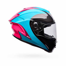 BELL RACE STAR DLX FLEX FLUID GREEN/PINK MOTORCYCLE HELMET