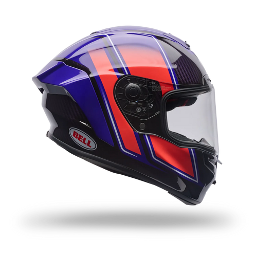 BELL RACE STAR DLX FLEX GRID ULTRAVIOLET MOTORCYCLE HELMET