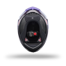 BELL RACE STAR DLX FLEX GRID ULTRAVIOLET MOTORCYCLE HELMET