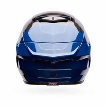 BELL RACE STAR DLX FLEX STRIKE BLUE MOTORCYCLE HELMET