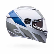 BELL LITHIUM TECH GREY/BLUE MOTORCYCLE HELMET