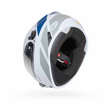 BELL LITHIUM TECH GREY/BLUE MOTORCYCLE HELMET