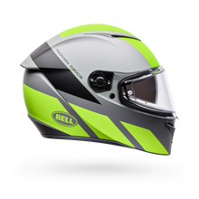 BELL LITHIUM TECH MATTE YELLOW/GREY MOTORCYCLE HELMET