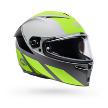 BELL LITHIUM TECH MATTE YELLOW/GREY MOTORCYCLE HELMET